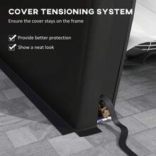 Outsunny 12 X 20 Ft Heavy Duty Carport, Outdoor Portable Garage Canopy Tent With 2 Ventilation Windows, Large Door, Car Shed Shelter For Truck, Boat, Motorcycle, Bike, Black - A - Xem 8