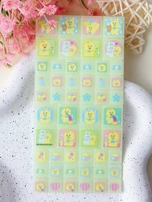 DIY Stickers, Transparent Solid Stickers, Replaceable Collectible 3D Stickers, Reusable Self-Adhesive DIY Decorative Stickers, Interactive Stickers For Kids, Everyday Decorative Stickers, Party Decoration Stickers, Sticker Games For Kids. - Multicolor - View 9
