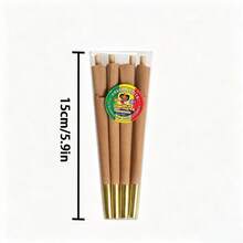 New Handmade Pre-Rolled Cone Cigarette Papers, Ready-To-Fill Cigarette Papers, Portable Small Box Pack, Random Flavor! - View 4