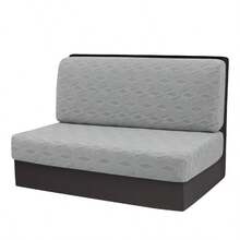 2 piezas/Juego Funda de asiento de comedor suave para RV, Funda elástica para sofá de exterior, Funda de cojín de banco a prueba de polvo, Aplicable en todas las estaciones, Funda de respaldo de banco para RV, camping y coche - Multicolor - Ver 7