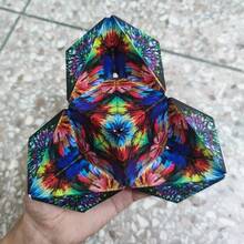 New Magic Cube: Geometric Variable Magnetic 3D Flip Puzzle Cube, Stress Relief And Relaxation - Mây lành - Xem 3