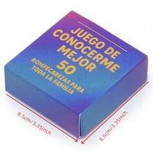 Get To Know Me Games - 50 Puzzles And Quiz Cards Perfect For The Whole Family, Fun To Share, And To Help You Understand The Emotional Connection Between Friends And Family. - Royal Blue - View 4