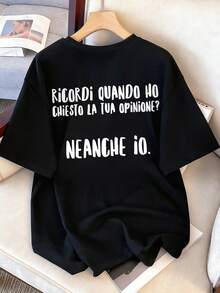 Women T-Shirts - 黑色 - 查看 3