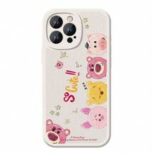 Miniso Funda para teléfono Apple de 17 pulgadas compatible con Disney - Blanco - Ver 1