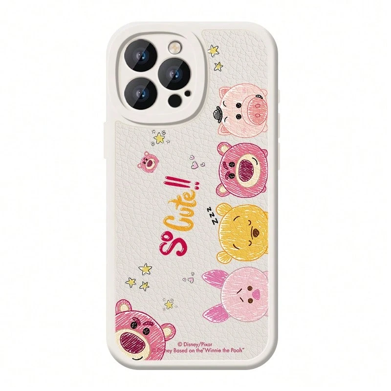 Miniso Funda para teléfono Apple de 17 pulgadas compatible con Disney - Blanco - Ver 1