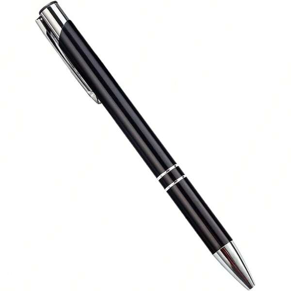 Metal Ballpoint Pen, High-End Metal Pen, Retractable Metal Ballpoint Pen 1.0mm, Suitable For Business Office, Men, Women, Teachers, Back To School