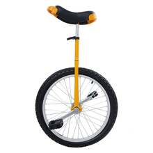 20 Inch Premium Outdoor Unicycle, Widened Tire With Raised Anti-Slip Treads, High Wear Resistance & Excellent Riding Stability,  Professional Balance Training Equipment For Outdoor Sports And Daily Fitness - Yellow - View 8