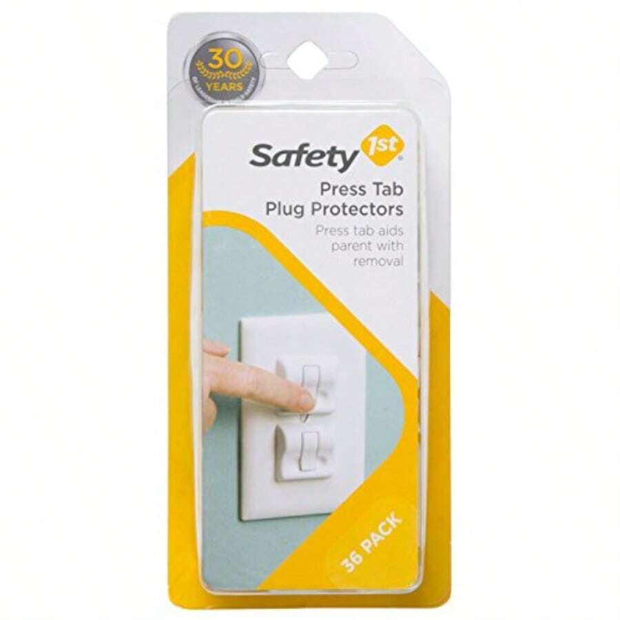 Safety 1st Press Tab Plug Protectors 36 Count - 36 Count Pack Of 1 - View 1