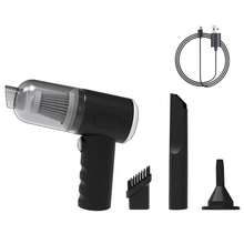 Portable Car Vacuum Cleaner, Multifunctional Handheld Vacuum Cleaner For Home Use, Small Car Vacuum Cleaner - Black - View 1