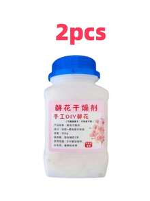 500g Gel de sílice de brisa primaveral para flores secas DIY, cambia de color, absorbente de humedad reutilizable, adecuado para flores eternas, rosas, preservación de flores frescas - Rosa vieja - Ver 8