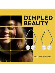 1/2pcs Face Dimple Trainer, Smile Muscle Exercise Device, Helps Improve Cheek And Smile Appearance - Multicolor - View 2