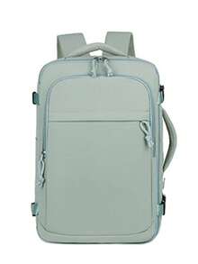 1pc Multi-Color Travel Laptop Backpack, Waterproof With Luggage Strap, Multi-Pocket Design, Suitable For Travel And Daily Use, Summer Essential - Multicolor - View 17