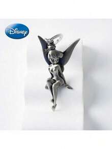 Monogram Disney 1個官方授權鑰匙圈，錫合金金屬材質，可掛在汽車、手機袋、錢包、背包上作為裝飾吊飾，生日週年禮物 - 均碼 - 查看 3