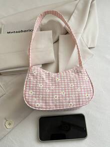Fashionable New Candy Color Cloud Bag Solid Color Shoulder Bag Cute Underarm Bag - Pink - View 8