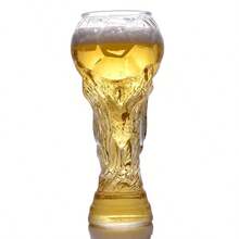 (M號 21cm，L號 19cm) 1個足球主題玻璃杯，奢華高端質感，適合生日、婚禮、畢業派對、週年慶祝等場合，男士禮物首選派對用品，運動迷禮物 - 查看 3