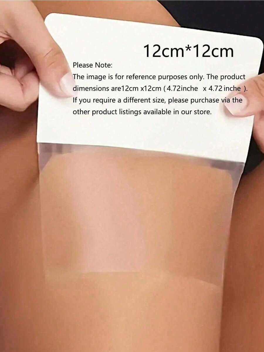 50/40/30片隱形提臀塑腿貼 (12cm*12cm) - 塑膠材質、無味、防水、舒適貼合,適合日常穿著 - 防水無味塑腿緊緻貼,打造纖細身形 - 彩色 - 查看 1