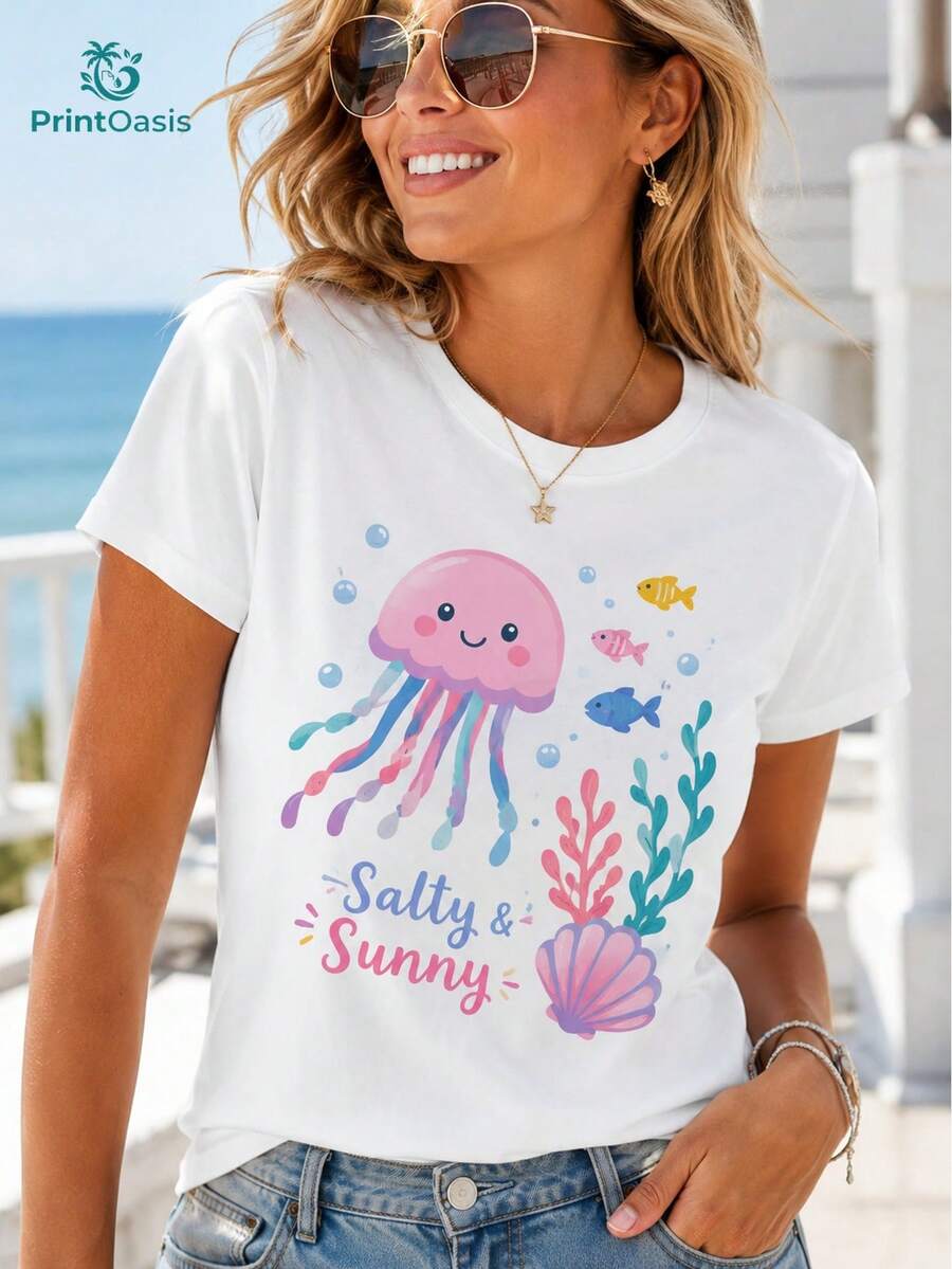 Women Sports Tees & Tanks - White - View 1