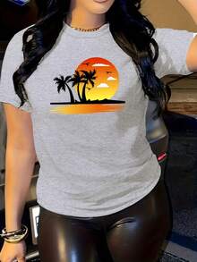 S274 Personalized Printed Casual Short-Sleeved Shirt - Ivery - View 1