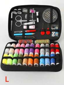 1pc Portable Sewing Bag Home Sewing Tools 10pcs/Set 97pcs/Set 1set Thread Box Repair Needle Threader Hand Sewing Supplies - A - View 1