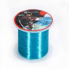 SOUGAYILANG Dây câu nylon mono, dây dẫn câu bằng chất liệu nylon cho nước mặn và nước ngọt - Màu xanh lam - Xem 15