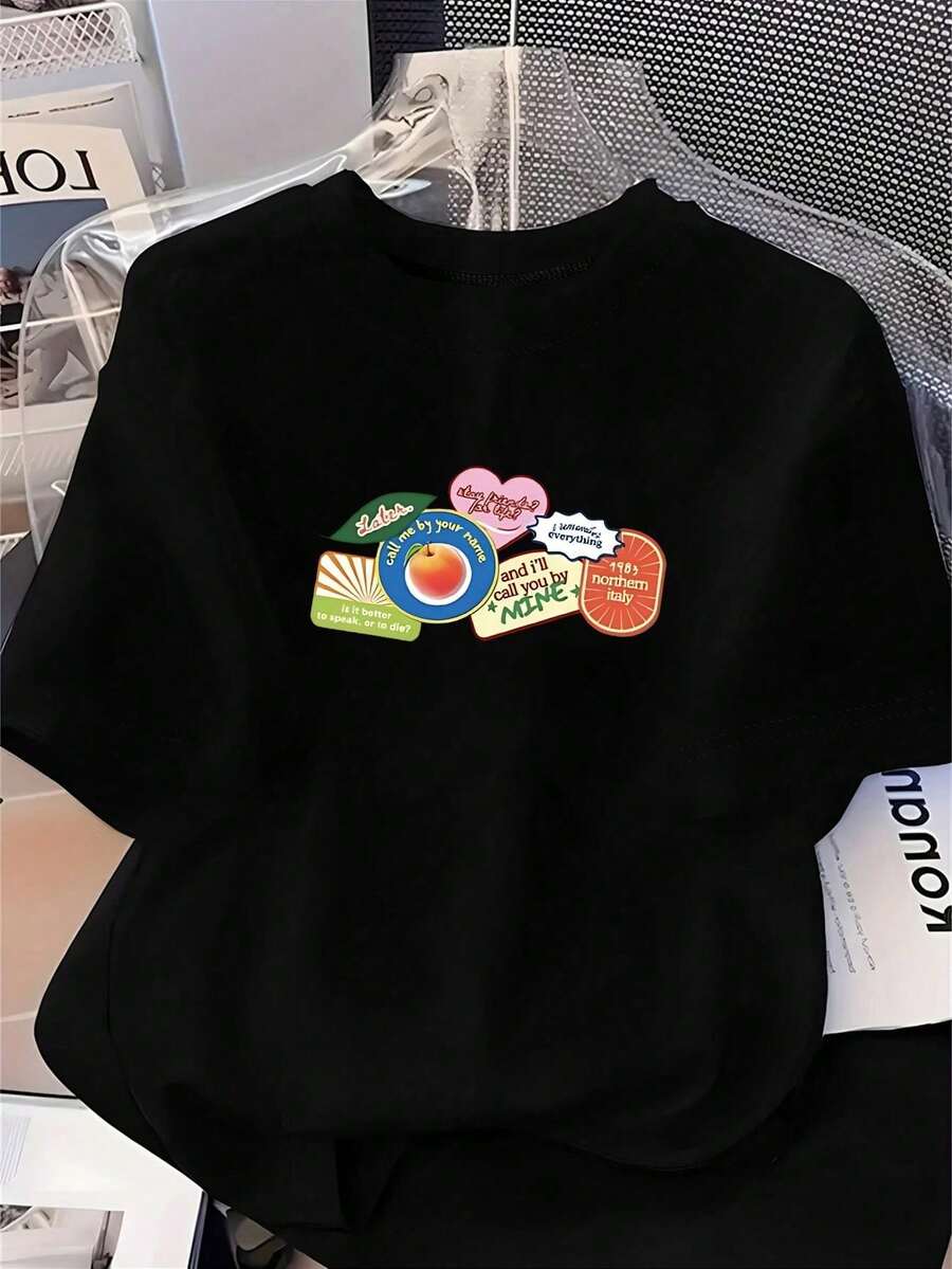 Women T-Shirts - Black - View 1