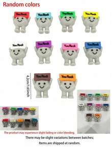 20/10/5/1件裝「You Rock」禮品大包裝，迷你 You Rock 正能量祝福禮物，You Rock 迷你微縮小雕像裝飾（成人勵志裝飾禮品） - A - 查看 9