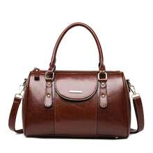 High Quality PU Leather Purses Handbags For Women Luxury Designer Shoulder Crossbody Bag 2026 New Ladies Messenger Bags - Brown - View 13