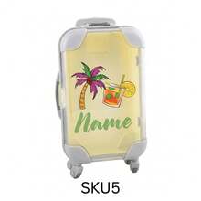 Custom Text Mini Suitcase Storage Box, Personalized Name Print Portable Organizer Case, Cute Small Storage Container Gift For Girls, Friends, Ideal For Party Favors,Birthday Presents, Holiday Gifts, Cosmetic Jewelry Sundries Desktop Storage Organizer - 1PC - View 15
