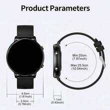 New Fashion Dual Strap Unisex High-Definition Touch Screen Smart Watch, 1.53 Inch Sports Watch, Multiple Sports Modes, Wireless Call And Message Notification, Fitness Tracker Compatible With IOS And Android - 查看 9
