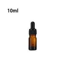 1/5 botol penetes kaca amber dengan dispenser penetes kaca, cocok untuk minyak esensial, aromaterapi, parfum, laboratorium, farmasi, cairan, perjalanan, botol kaca dengan penetes kaca. - Botol coklat - View 12