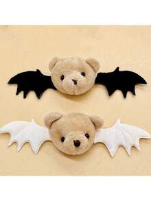 10pcs/Set Cute Plush Demon Bat Wings Halloween Bat Wings Decoration DIY Handmade Accessories Materials Cosplay Party Costume Props Halloween Theme Party Costume Props Halloween Decoration - Multicolor - View 2