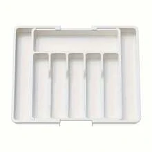 Expandable Kitchen Drawer Organizer - Adjustable Cutlery Tray For Knives, Forks, Spoons, And Chopsticks, Multi-Functional Kitchen Storage Solution - Multicolor - View 10