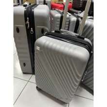 Premium Hard-Board Suitcase | 360° Wheels | Stylish And Durable | Security Lock - 淺灰色 - 查看 6