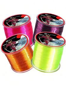SOUGAYILANG Dây câu nylon mono, dây dẫn câu bằng chất liệu nylon cho nước mặn và nước ngọt - Màu xanh lam - Xem 3