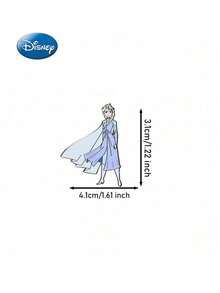 Disney 迪士尼冰雪奇緣 Elsa 正版授權琺瑯優雅公主收藏飾品 - 彩色 - 查看 6