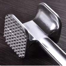 Martillo de carne de doble cara de acero inoxidable mate - Plateado - Ver 3