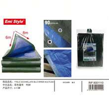 Reinforced Waterproof PE Tarpaulin, 7 Sizes Bicolor Tarp With Metal Grommets, UV, Tear & Weather Resistant, Durable Cover For All-Use Outdoor & Indoor Protection - Two-color Tarpaulin - View 15