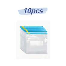10/30pcs 3 Sizes Ziplock Fresh-Keeping Bags, Food Classification Storage Bags, Food Preservation Sealing Bags, Suitable For Fruits, Grains, Vegetables And Meats, Kitchen Storage And Preservation, Kitchen Accessories - View 15