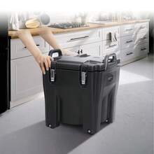 30L Insulated Food Carrier, Stackable Hot Box For Catering With Stainless Steel Body, LLDPE Food Warmer With Built-In Handles For Restaurant Canteen - 30公升 - 查看 1
