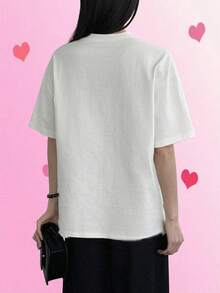 Women T-Shirts - White - View 2