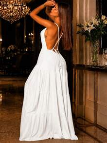 Women Dresses - White - View 2