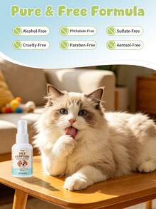 Oivolii Pet Deodorizing Spray, Pet Perfume - Vanilla Coconut Scent, Long-Lasting Fragrance, Keeps Pets Smelling Fresh And Clean., Suitable As A Daily Grooming Tool For Dogs And Cats, A Great Gift For Pets. 2.03fl.Oz. - 60ml - View 7