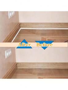 Molding Trim Peel And Stick, Faoaatin 10Ft Premium Flexible Mirror Border Design Tile Edges, Furniture Accent, And Kitchen Backsplash Decor - B - View 5