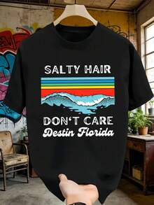 Men T-Shirts - Black - View 2