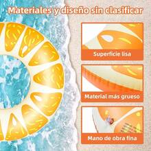 Inflatable Donut Lifebuoy Float For Swimming Pool 90cm - Baby Blue - View 2