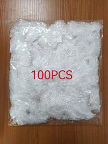 10個/50個/100個/200個/400個/500個 彈性塑膠食物蓋，可調節伸縮碗密封蓋，保鮮廚房膜，混色，用於存放剩菜 - 彩色 - 查看 16