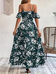 Fashionable Dress For Women - Blue - View 7
