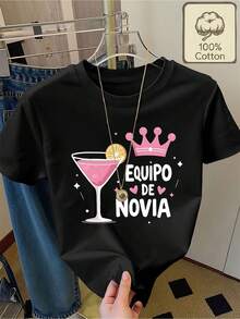 Women T-Shirts - Black - View 1