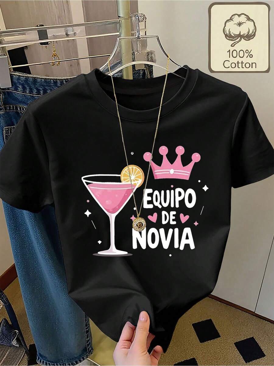 Women T-Shirts - Black - View 1