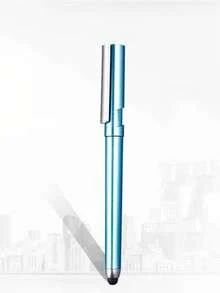 1pc 2-In-1 Stylus Ballpoint Pen, Suitable For Students, Dual-Use Capacitive Touch Screen Pen, Universal For Phone/Tablet, 5 Colors Available: Green/Pink/Blue/Grey/Black, Back To School - A - View 11